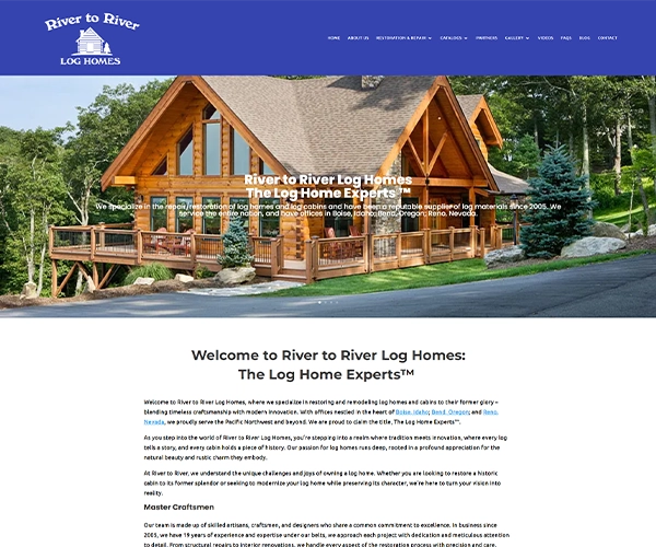 River to River Log Homes