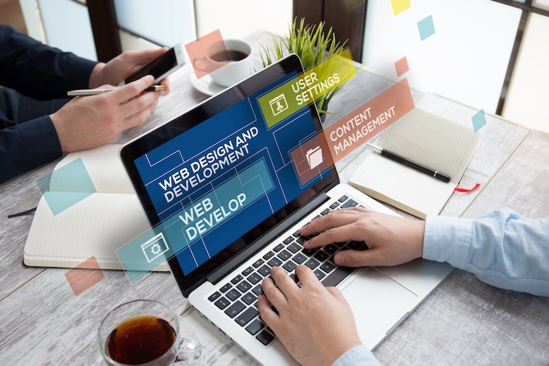 WEB DESIGN AND DEVELOPMENT CONCEPT